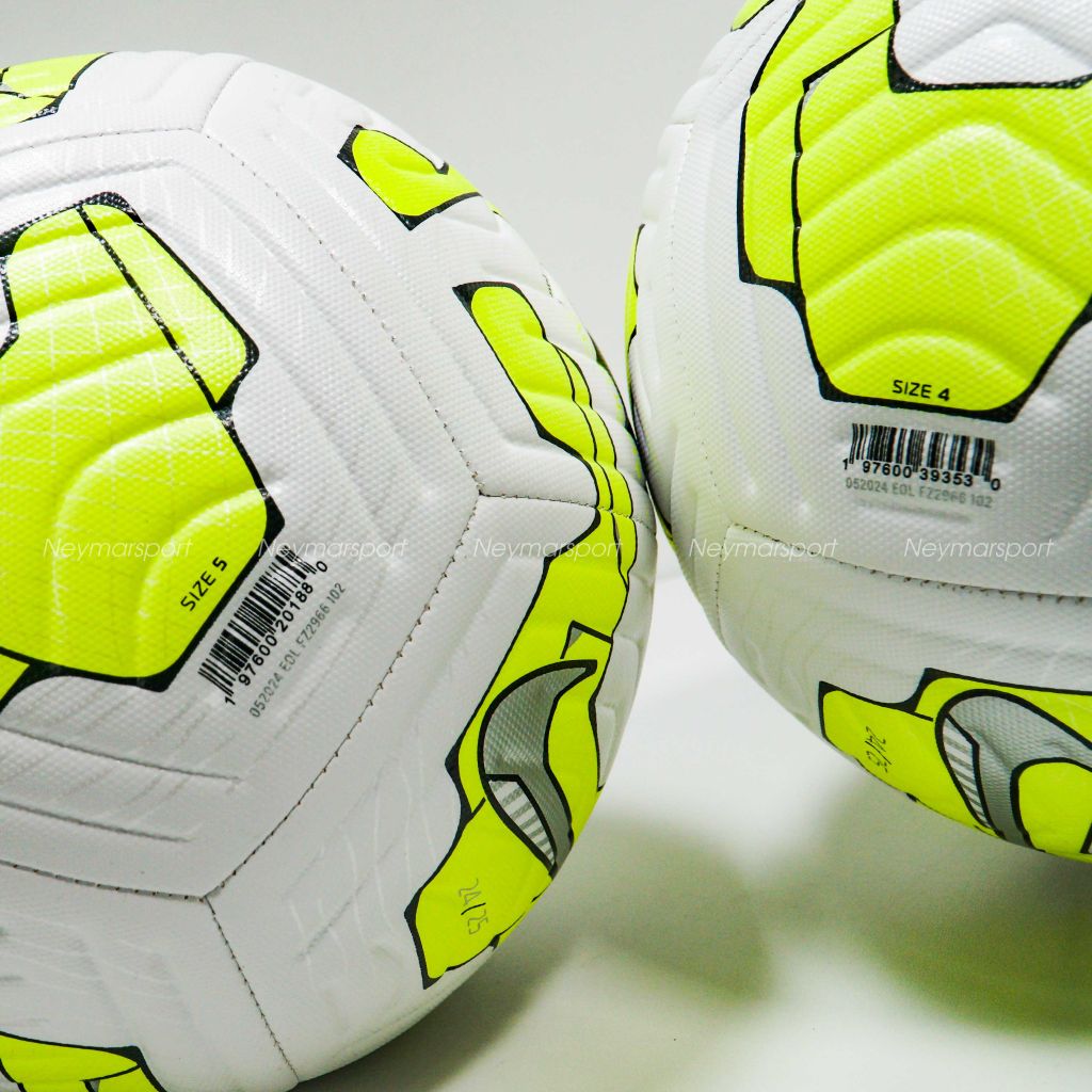Quả bóng đá Nike Football Academy Mad Voltage - White/Volt/Metallic Silver FZ2966-102