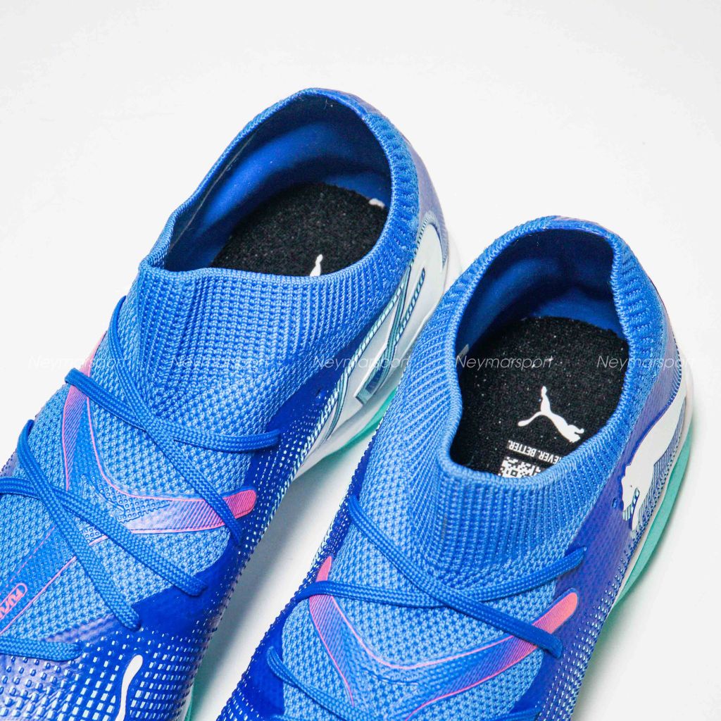 Giày đá banh PUMA Future 7 Match TT Formula - Bluemazing/PUMA White/Electric Peppermint 107937-01