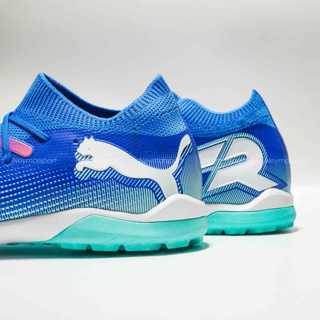 Giày đá banh PUMA Future 7 Match TT Formula - Bluemazing/PUMA White/Electric Peppermint 107937-01