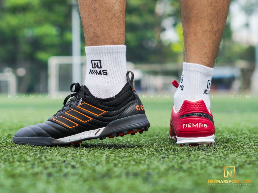 adidas Copa 20.1 TF Precision To Blur - Core Black/Signal Orange/Footwear White
