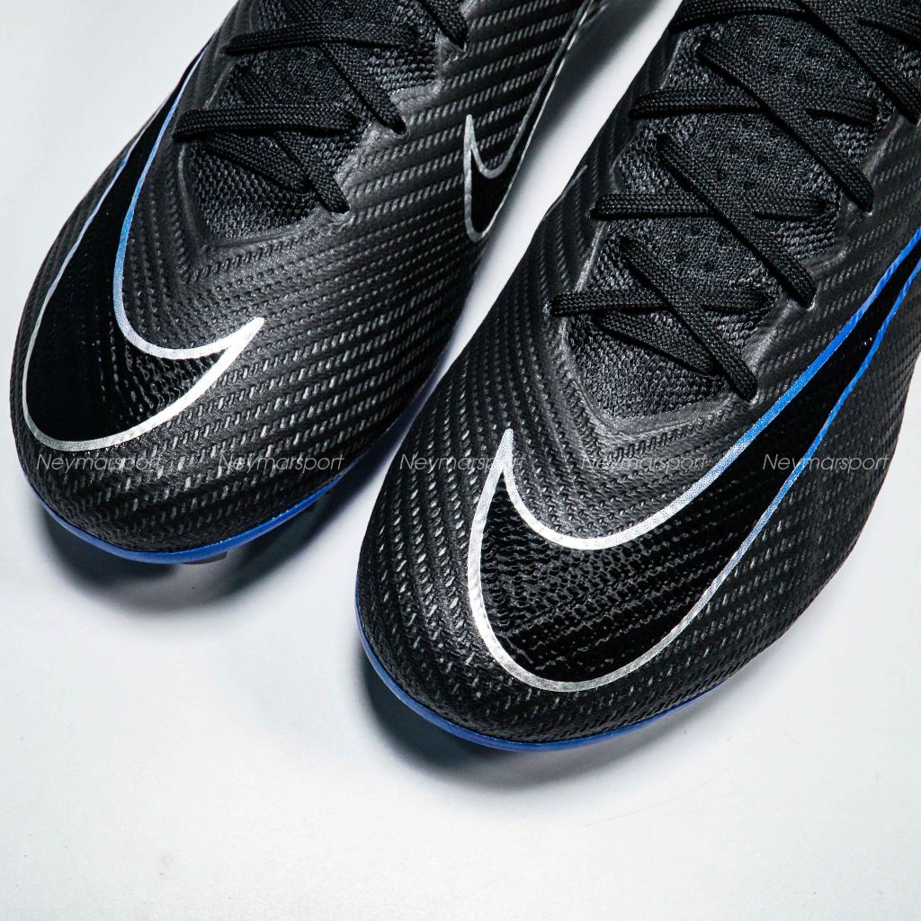 Giày đá bóng Nike Air Zoom Mercurial Vapor 15 Elite FG Shadow - Black/Chrome/Hyper Royal DJ4978-040