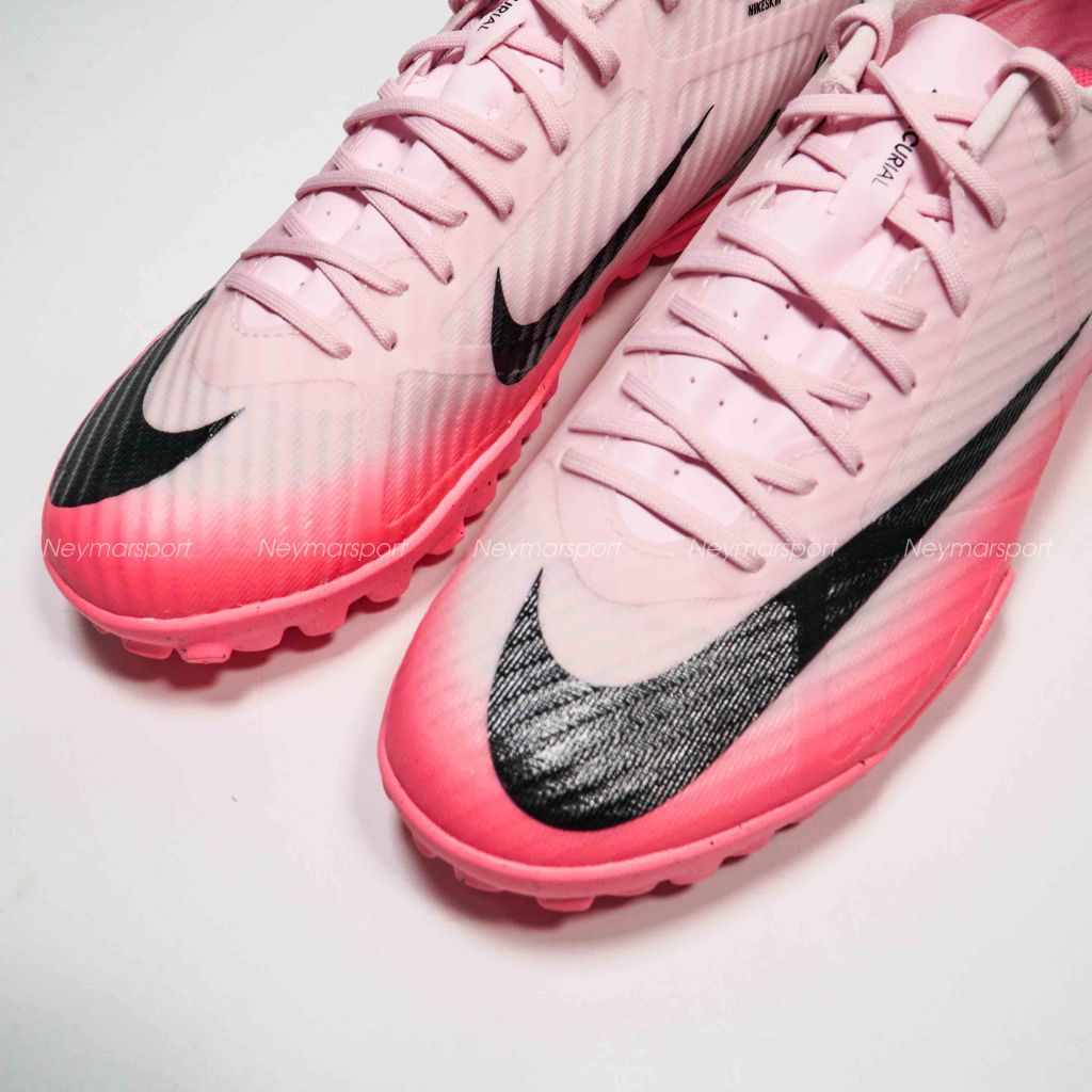 Giày đá bóng Nike Air Zoom Mercurial Vapor 15 Academy TF Mad Brilliance - Pink Foam/Black DJ5635-601
