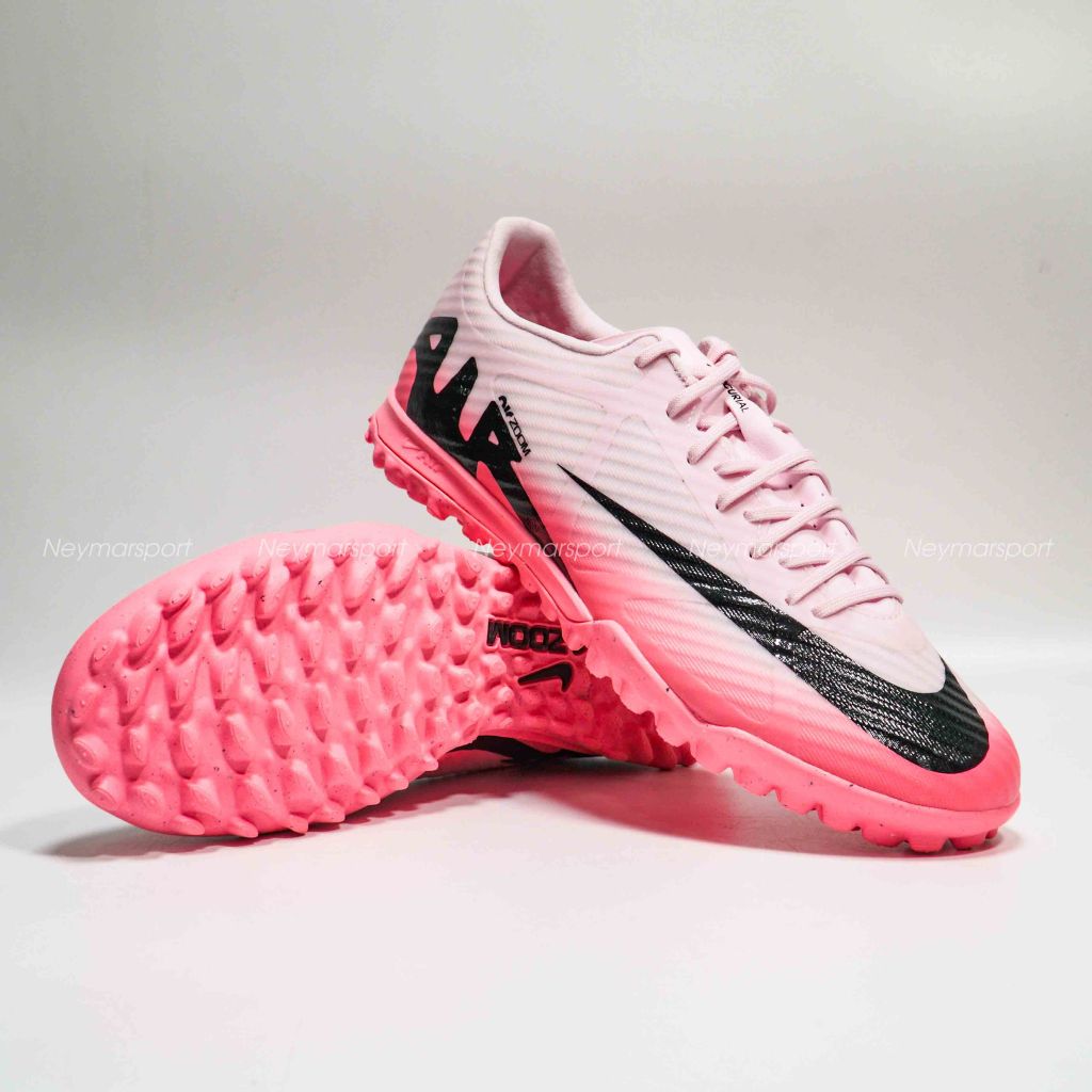 Giày đá bóng Nike Air Zoom Mercurial Vapor 15 Academy TF Mad Brilliance - Pink Foam/Black DJ5635-601