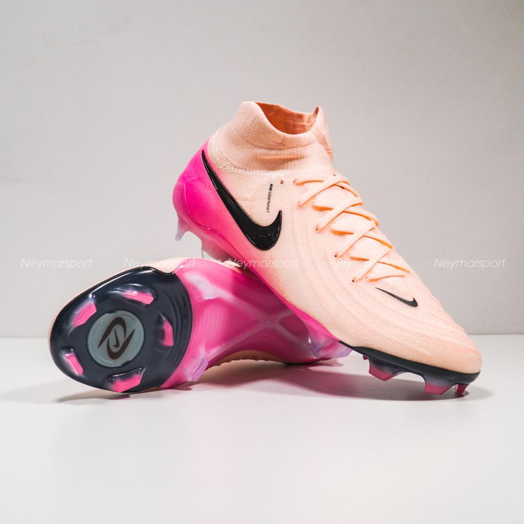Giày bóng đá Nike Phantom Luna II Elite FG Prism - Crimson Tint/Black/Pink Blast FJ2572-800