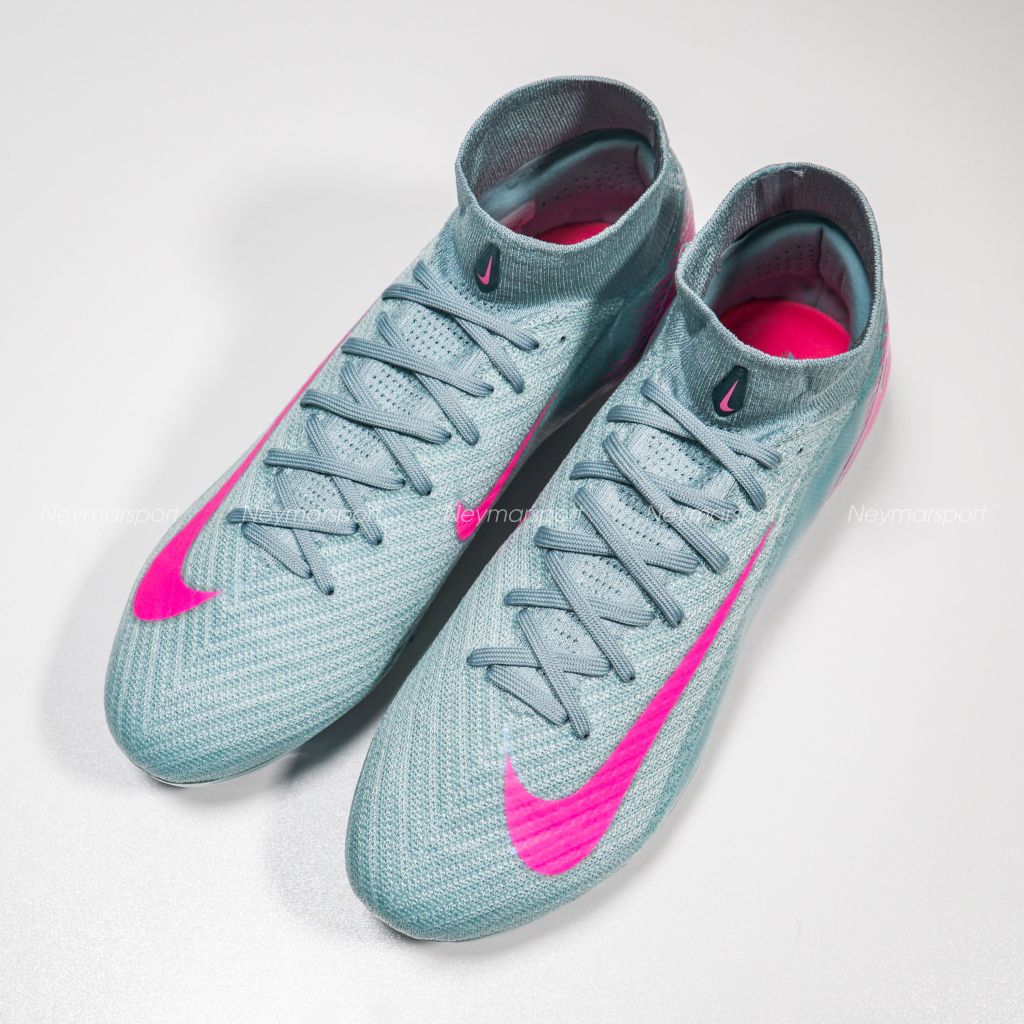 Giày bóng đá Nike Air Zoom Mercurial Superfly 10 Elite FG Prism - Ocean Cube/Pink Blast FQ1454-301