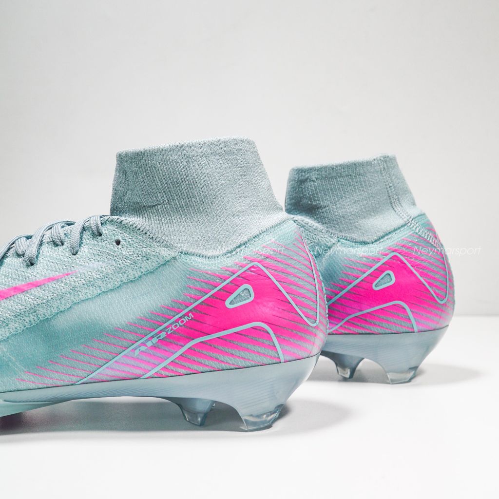 Giày bóng đá Nike Air Zoom Mercurial Superfly 10 Elite FG Prism - Ocean Cube/Pink Blast FQ1454-301