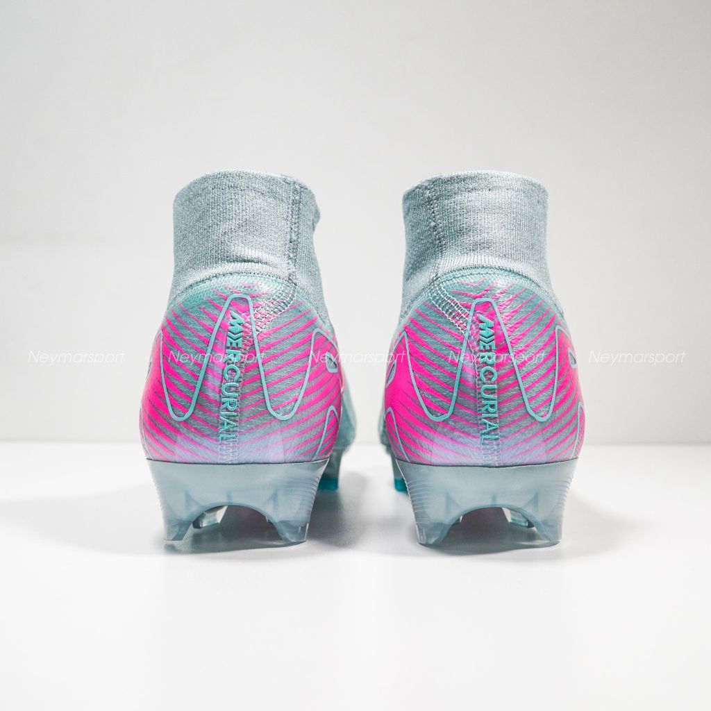 Giày bóng đá Nike Air Zoom Mercurial Superfly 10 Elite FG Prism - Ocean Cube/Pink Blast FQ1454-301