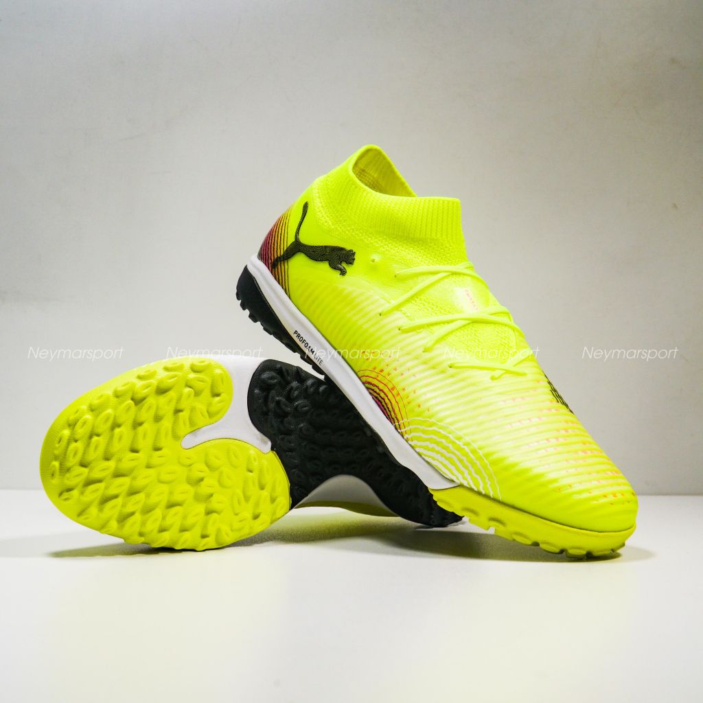 Giày đá bóng PUMA Future 8 Pro Cage TT Audacity - Yellow Alert/PUMA Black/Sun Struck 108366-03