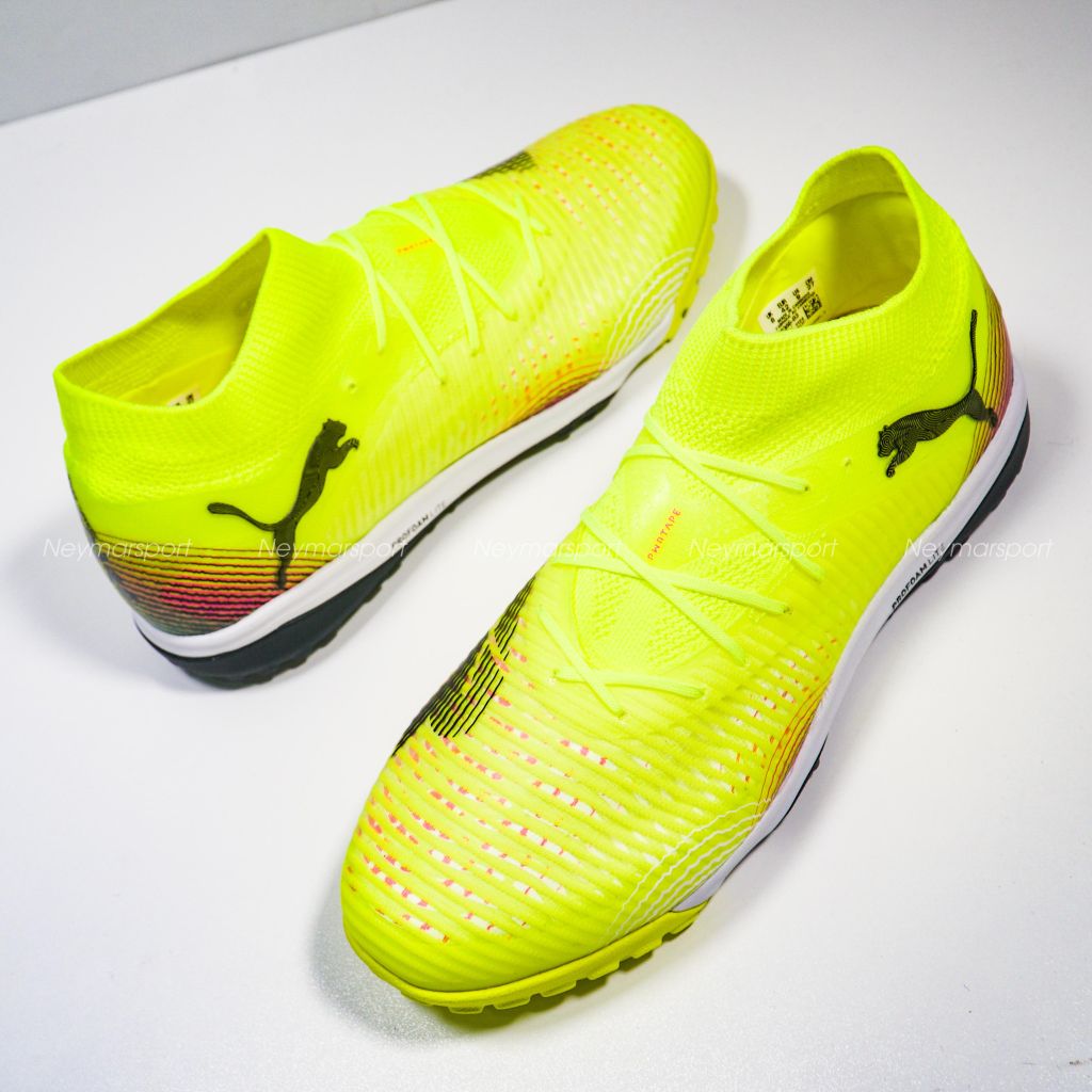 Giày đá bóng PUMA Future 8 Pro Cage TT Audacity - Yellow Alert/PUMA Black/Sun Struck 108366-03