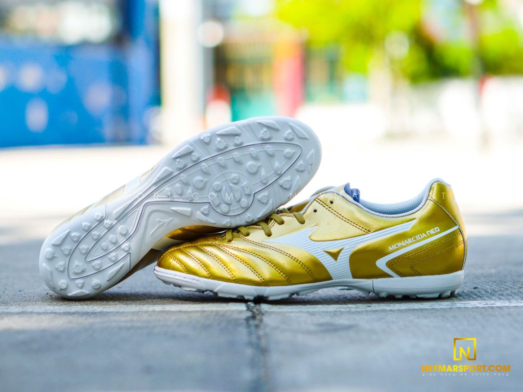 MIZUNO MONARCIDA NEO II SELECT AS TF GOLD/WHITE