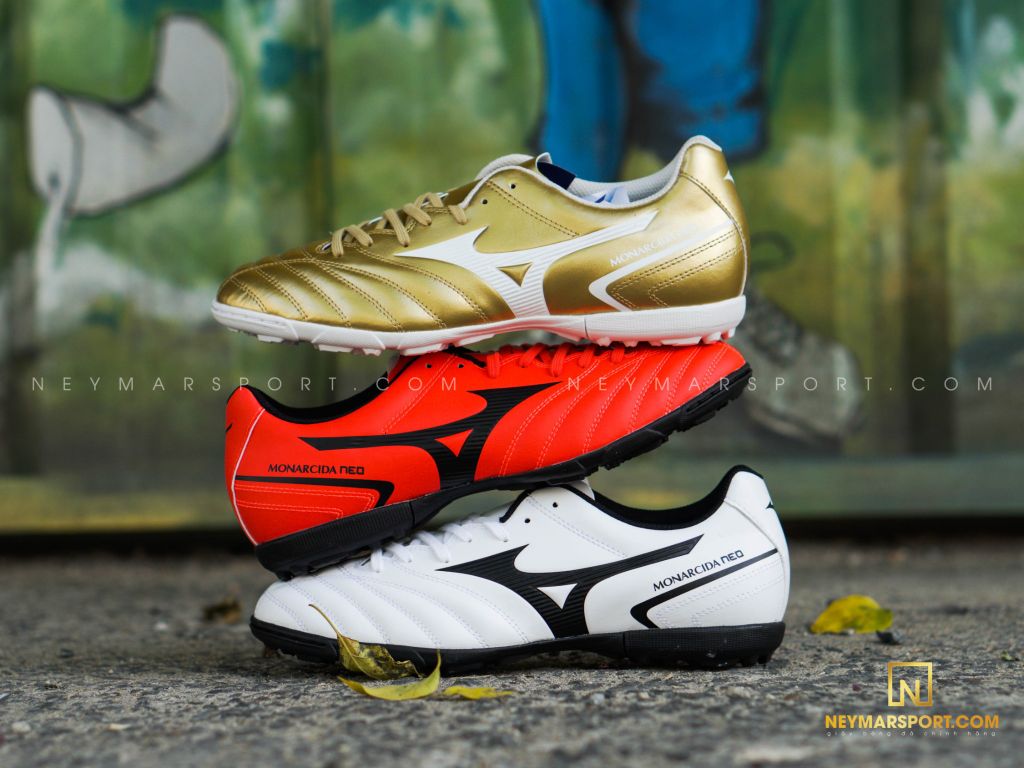 MIZUNO MONARCIDA NEO II SELECT AS TF GOLD/WHITE