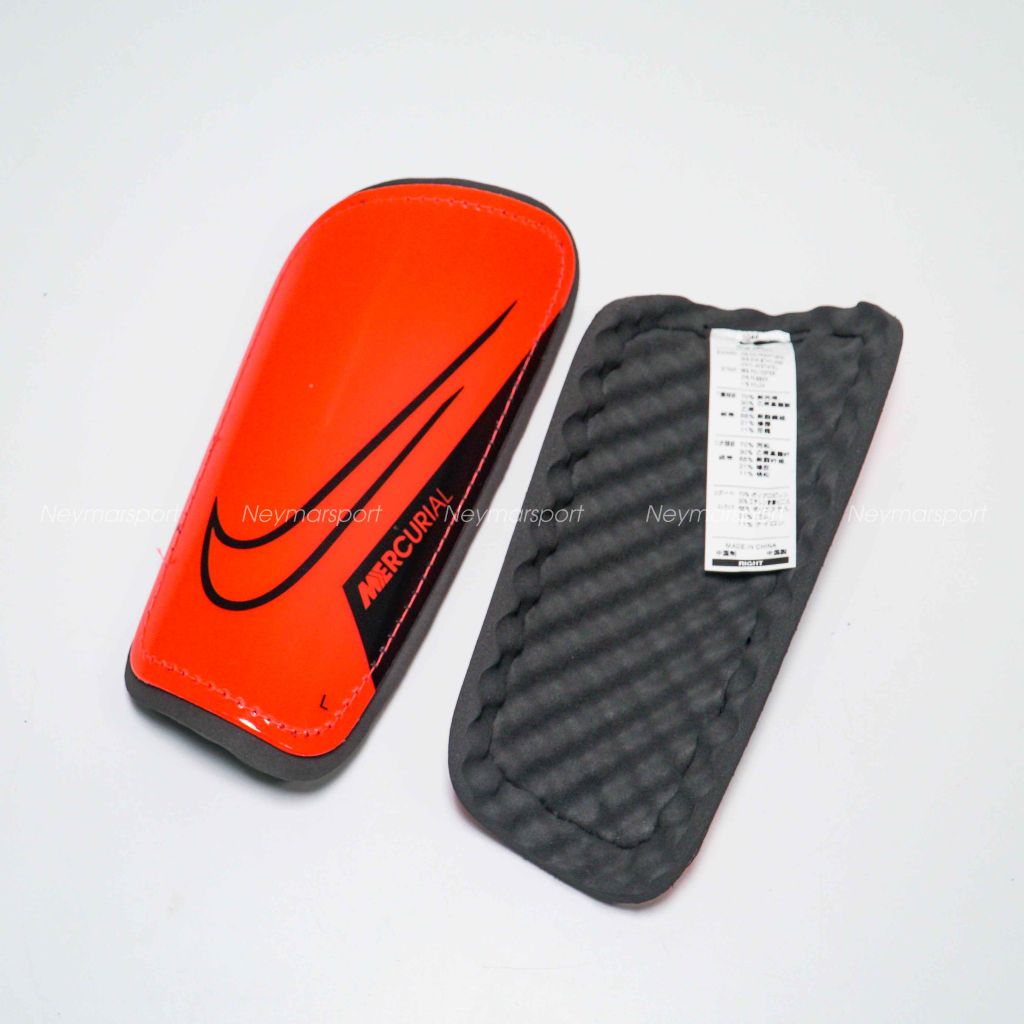 Bọc ống đồng Nike Shin Pads Mercurial Hard Shell Ready - Bright Crimson/Black