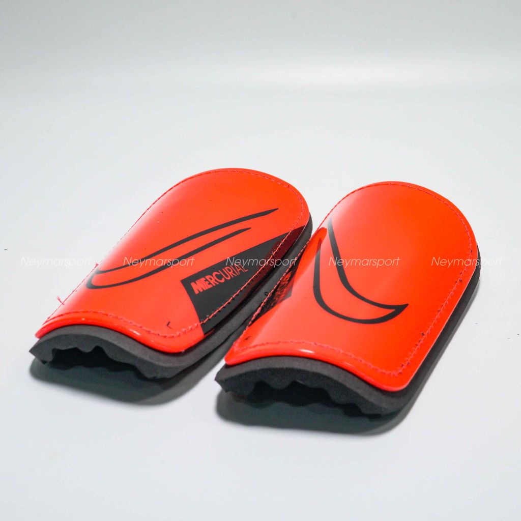 Bọc ống đồng Nike Shin Pads Mercurial Hard Shell Ready - Bright Crimson/Black