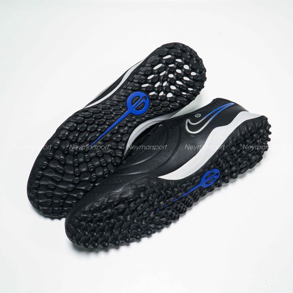 Nike Tiempo Legend 10 Academy TF Shadow - Black/Chrome/Hyper Royal