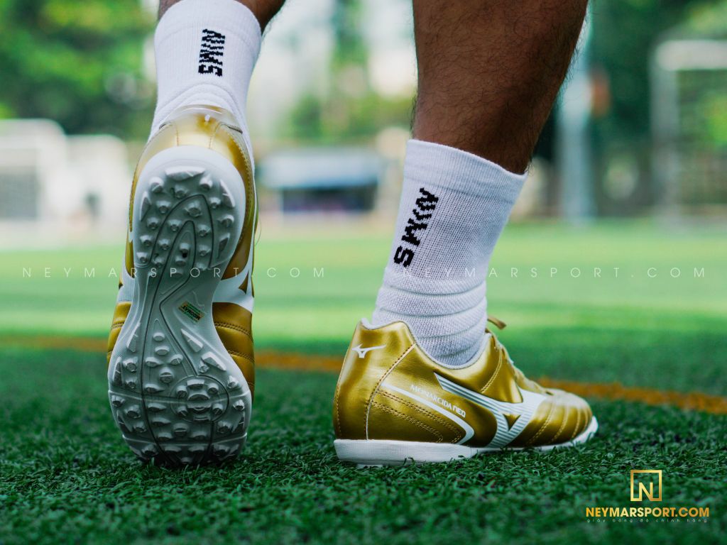 MIZUNO MONARCIDA NEO II SELECT AS TF GOLD/WHITE