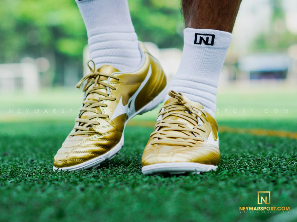 MIZUNO MONARCIDA NEO II SELECT AS TF GOLD/WHITE