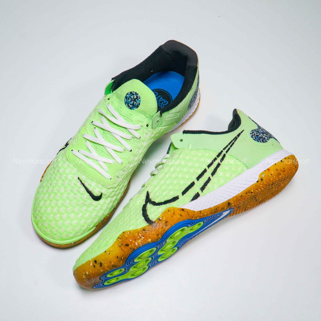 Nike React Gato IC - Lime Glow/Black/White/Lite Photo Blue