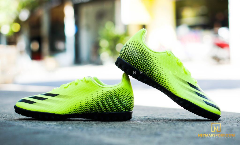 ADIDAS X GHOSTED .4 TF SUPERLATIVE - SOLAR YELLOW/CORE BLACK/ROYAL BLUE