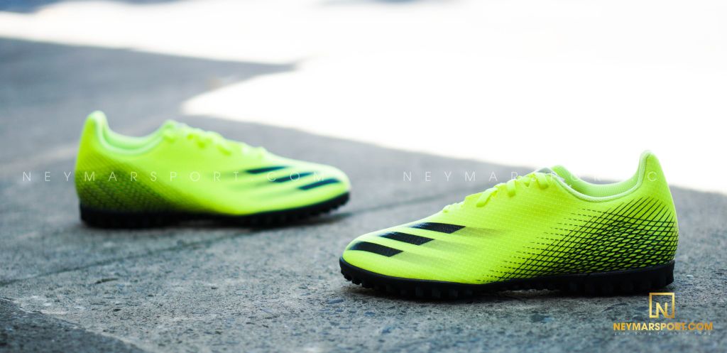 ADIDAS X GHOSTED .4 TF SUPERLATIVE - SOLAR YELLOW/CORE BLACK/ROYAL BLUE