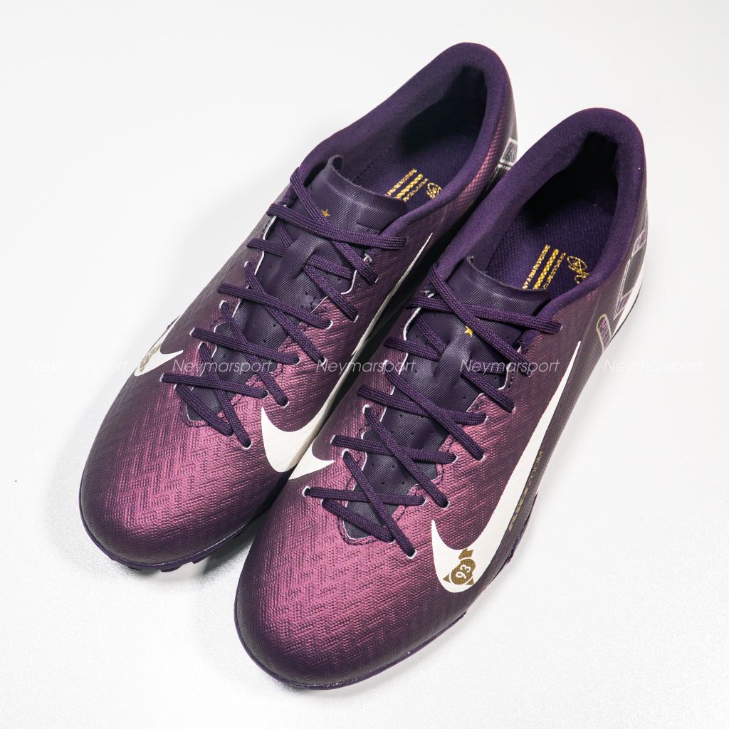 Giày đá bóng Nike Air Zoom Mercurial Vapor 16 Academy TF Mbappé Personal Edition - Grand Purple/Pale Ivory FQ8384-500