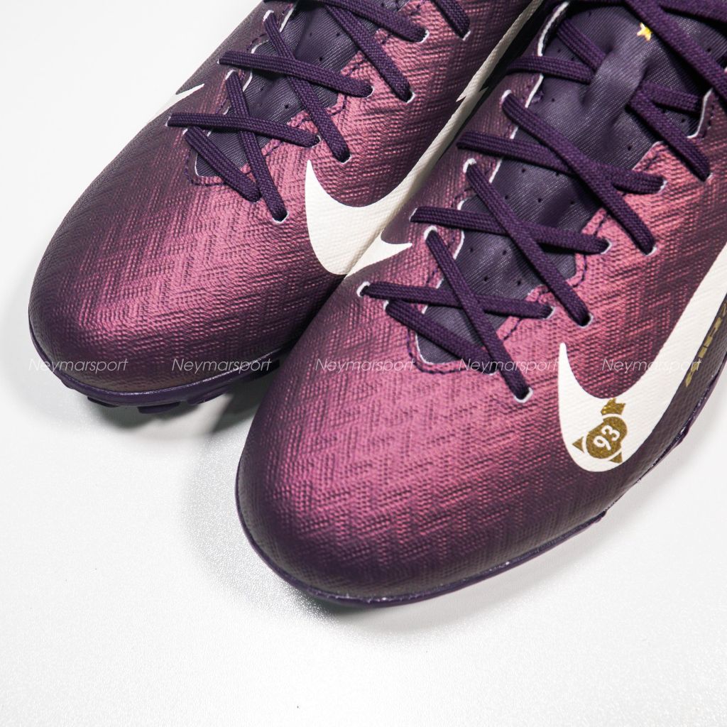 Giày đá bóng Nike Air Zoom Mercurial Vapor 16 Academy TF Mbappé Personal Edition - Grand Purple/Pale Ivory FQ8384-500