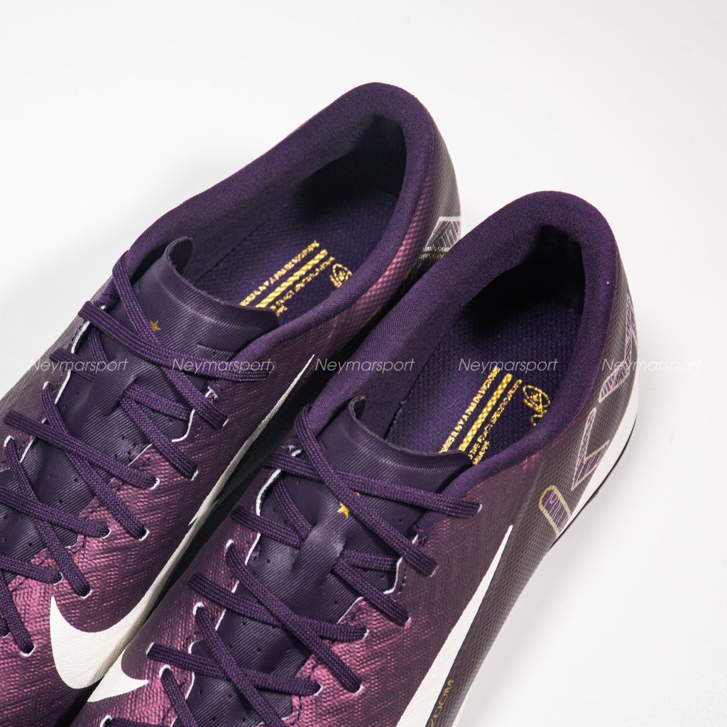 Giày đá bóng Nike Air Zoom Mercurial Vapor 16 Academy TF Mbappé Personal Edition - Grand Purple/Pale Ivory FQ8384-500