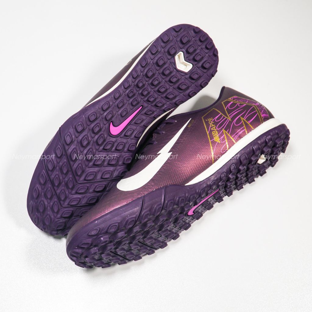 Giày đá bóng Nike Air Zoom Mercurial Vapor 16 Academy TF Mbappé Personal Edition - Grand Purple/Pale Ivory FQ8384-500