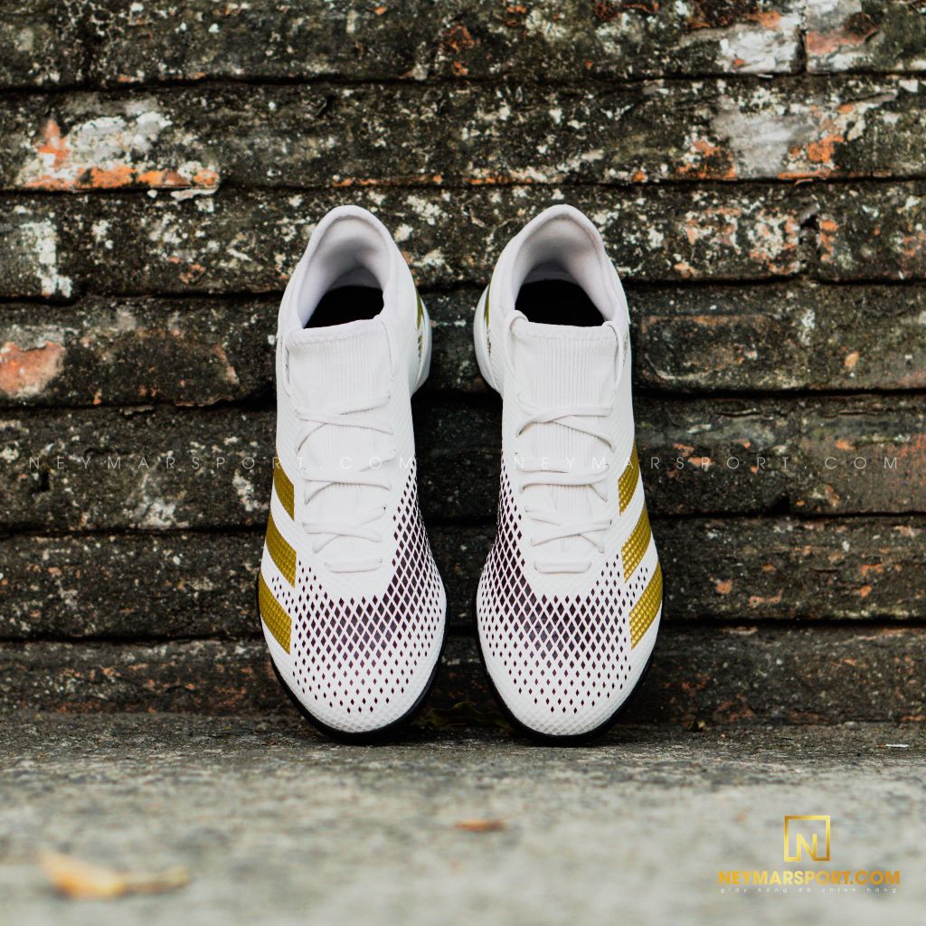 Adidas Predator 20.3 Low TF Inflight - Footwear White/Gold Metallic/Core Black