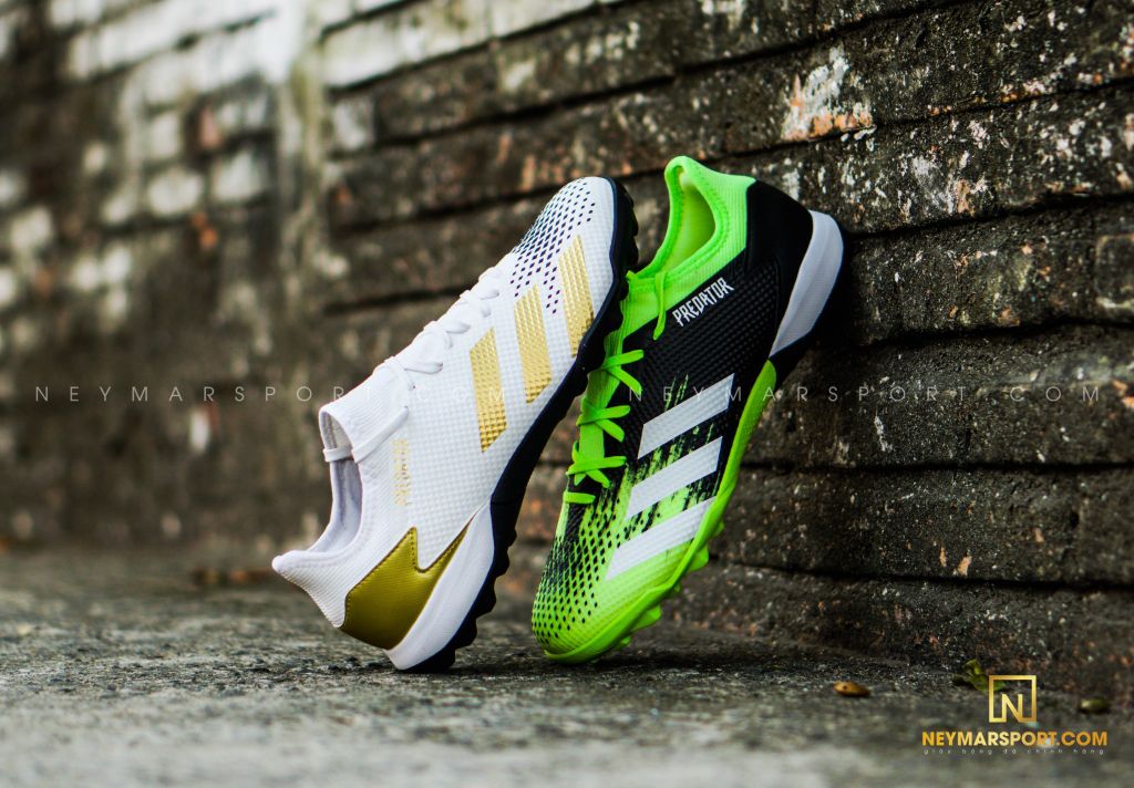 Adidas Predator 20.3 Low TF Inflight - Footwear White/Gold Metallic/Core Black