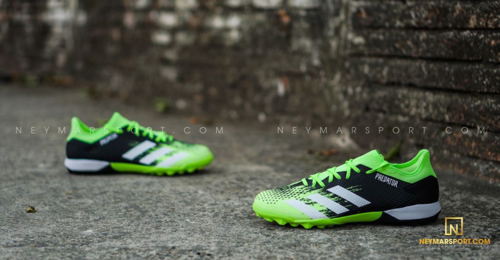 ADIDAS PREDATOR 20.3 LOW TF PRECISION TO BLUR - SIGNAL GREEN/FOOTWEAR WHITE/CORE BLACK