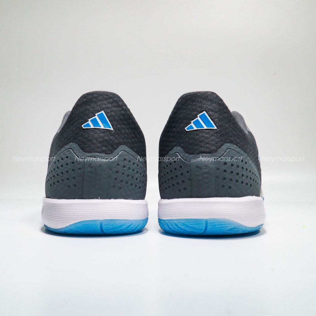 Giày đá bóng Adidas Top Sala Competition IC - Grey Three/Lucid Blue IE7551