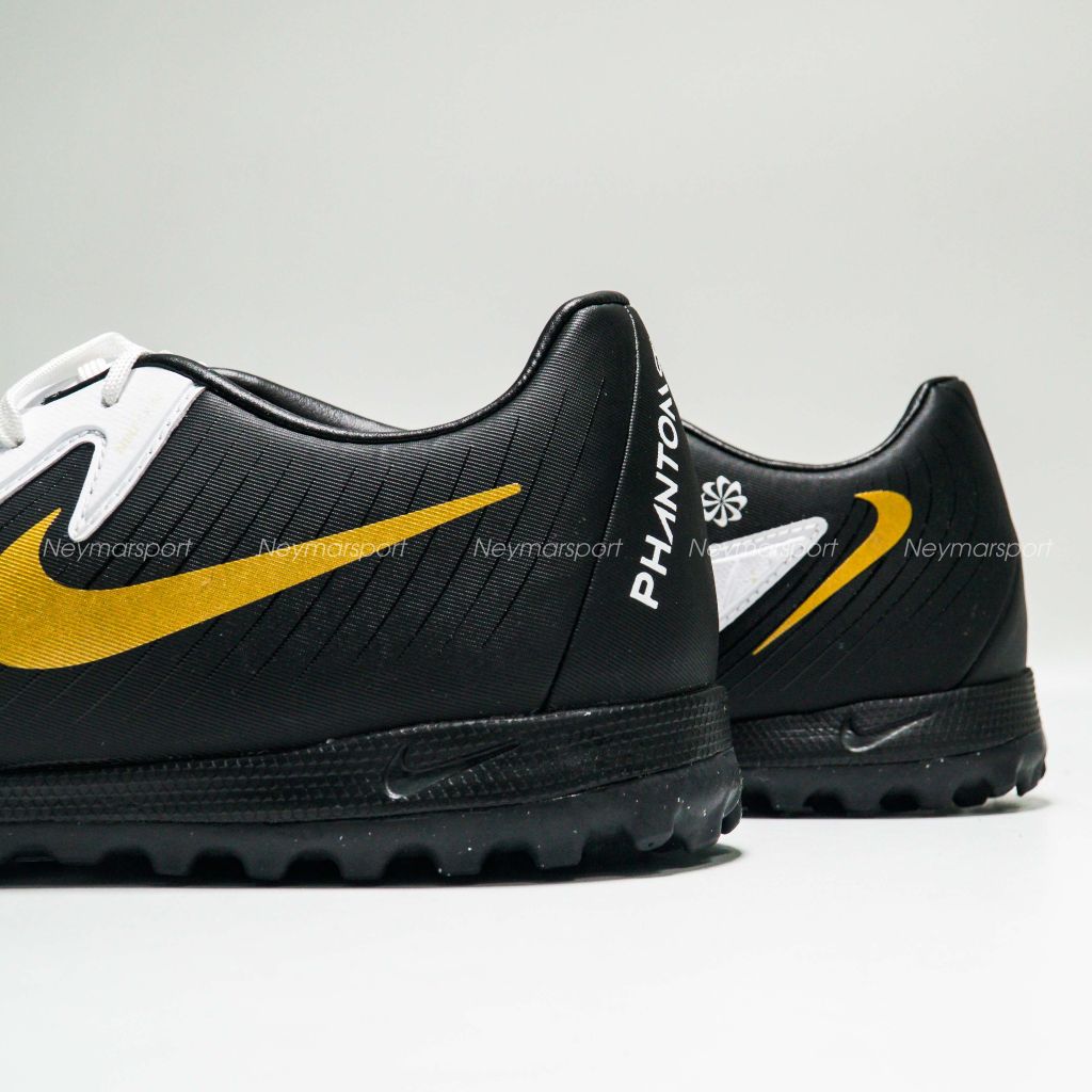 Giày đá bóng Nike Phantom GX II Academy TF Mad Ready - White/Black/Metallic Gold Coin FJ2577-100