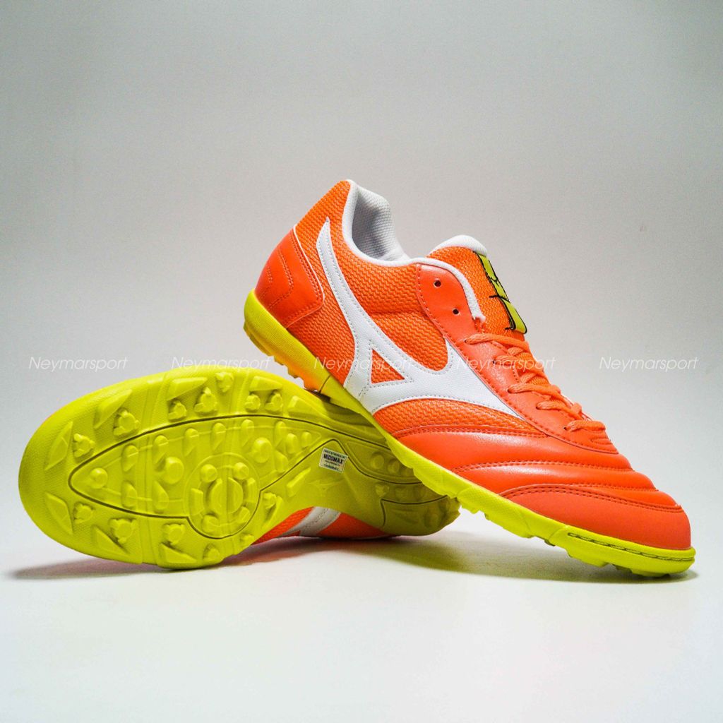 Giày đá bóng Mizuno Morelia Sala Club TF - Orange/White/Yellow Q1GB230380