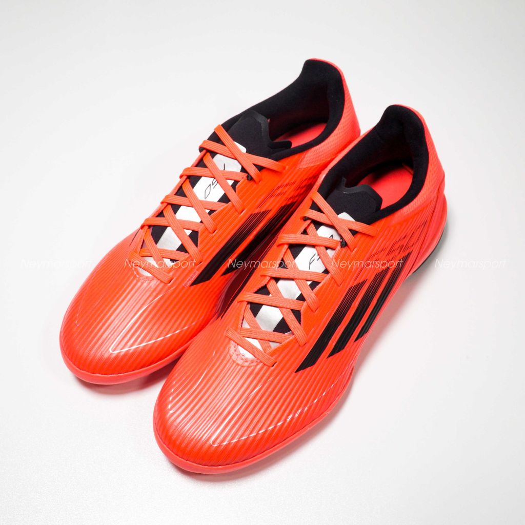 Giày đá bóng adidas F50 League TF Vivid Horizon - Turbo/Aurora Black/Platin Metallic IF1335