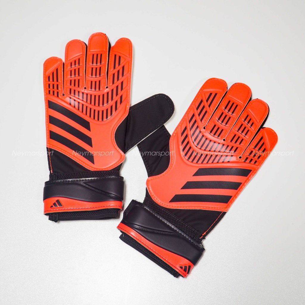 Găng tay thủ môn adidas Goalkeeper Gloves Predator Training Vivid Horizon - Turbo/Aurora Black IX3871
