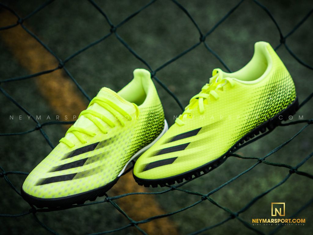 ADIDAS X GHOSTED .4 TF SUPERLATIVE - SOLAR YELLOW/CORE BLACK/ROYAL BLUE