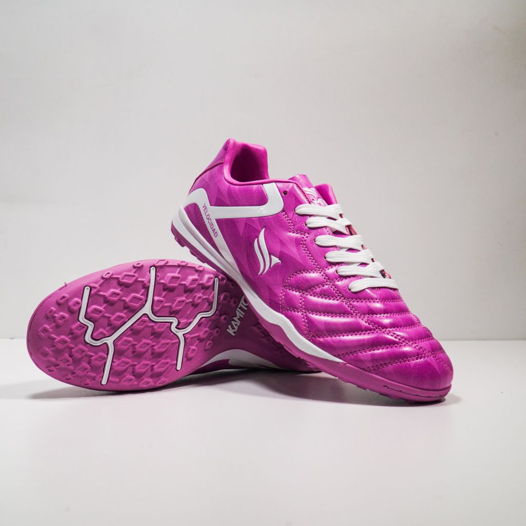 Giày đá bóng Kamito Velocidad Fire Back TF - Violet/White KMTF240180