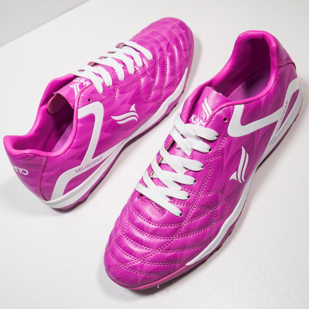 Giày đá bóng Kamito Velocidad Fire Back TF - Violet/White KMTF240180