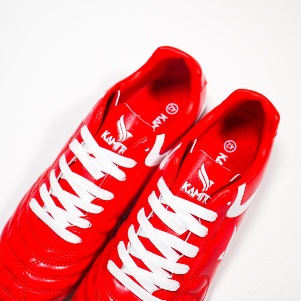 Giày đá bóng Kamito Velocidad Fire Back TF - Red/White KMTF240110
