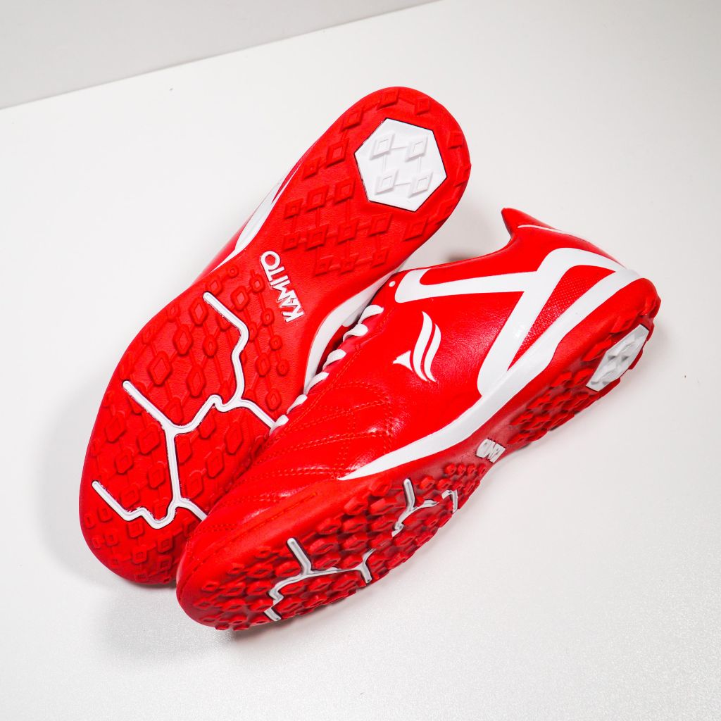 Giày đá bóng Kamito Velocidad Fire Back TF - Red/White KMTF240110