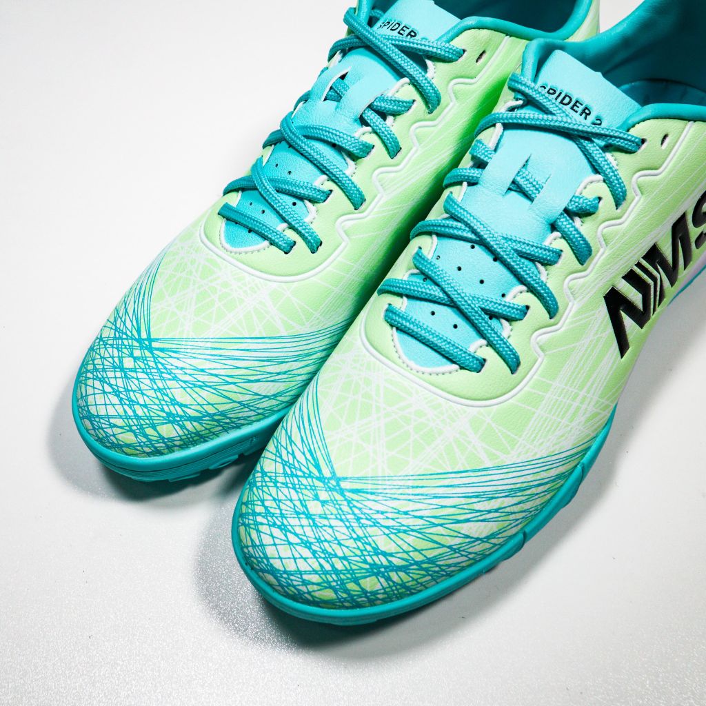 Giày đá bóng NMS SPIDER 2.0 TF - Neon Green/Mint SPI2200