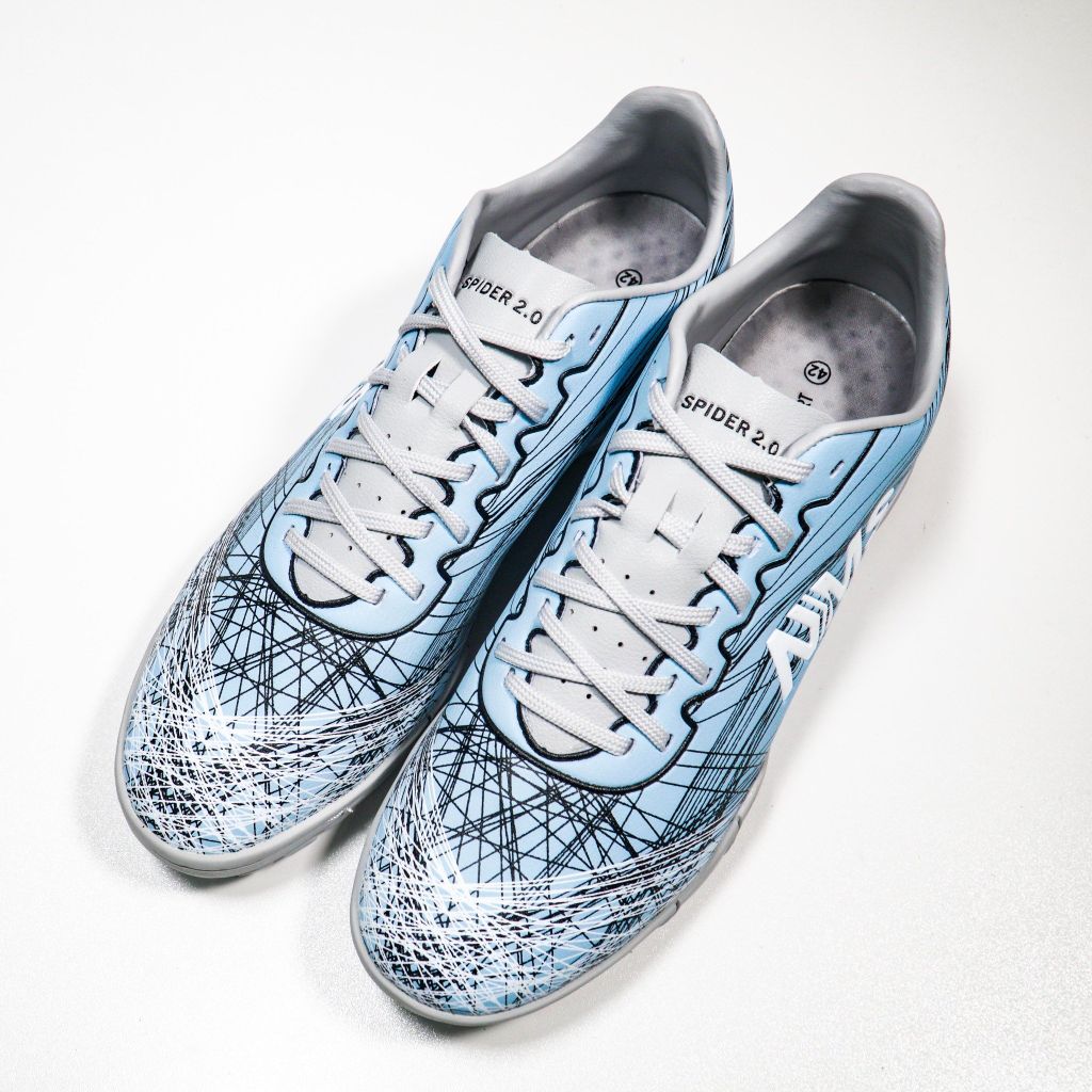 Giày đá bóng NMS SPIDER 2.0 TF - Blue Grey/White SPI2400