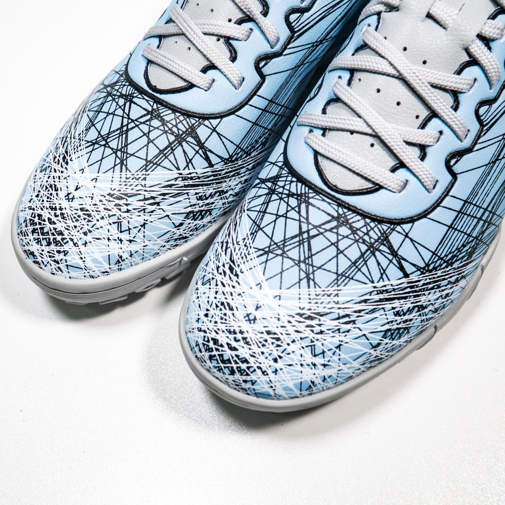Giày đá bóng NMS SPIDER 2.0 TF - Blue Grey/White SPI2400