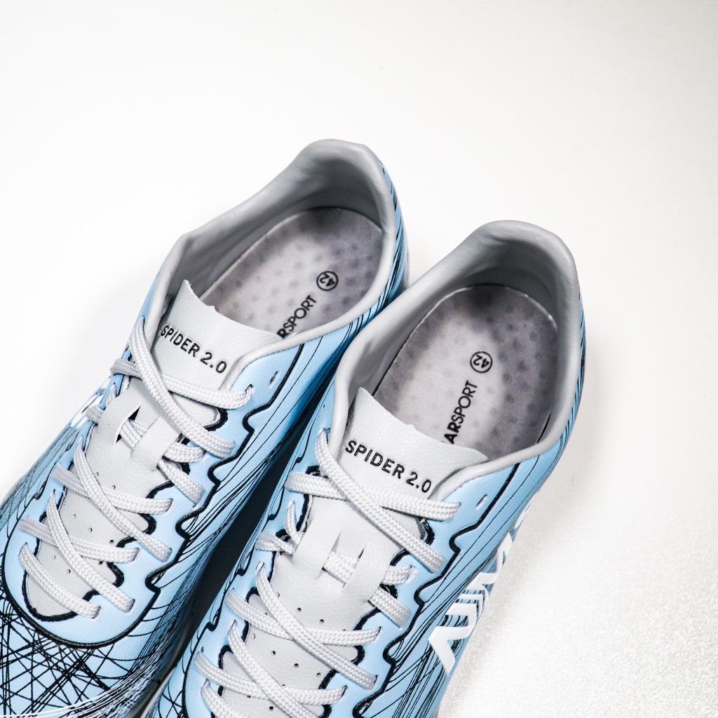 Giày đá bóng NMS SPIDER 2.0 TF - Blue Grey/White SPI2400