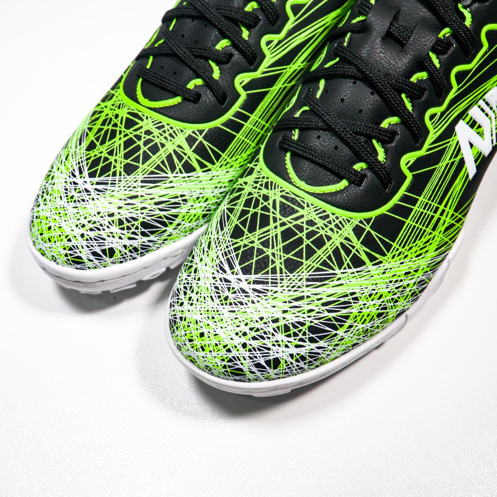 Giày đá bóng NMS SPIDER 2.0 TF - Black/Neon/White SPI2500