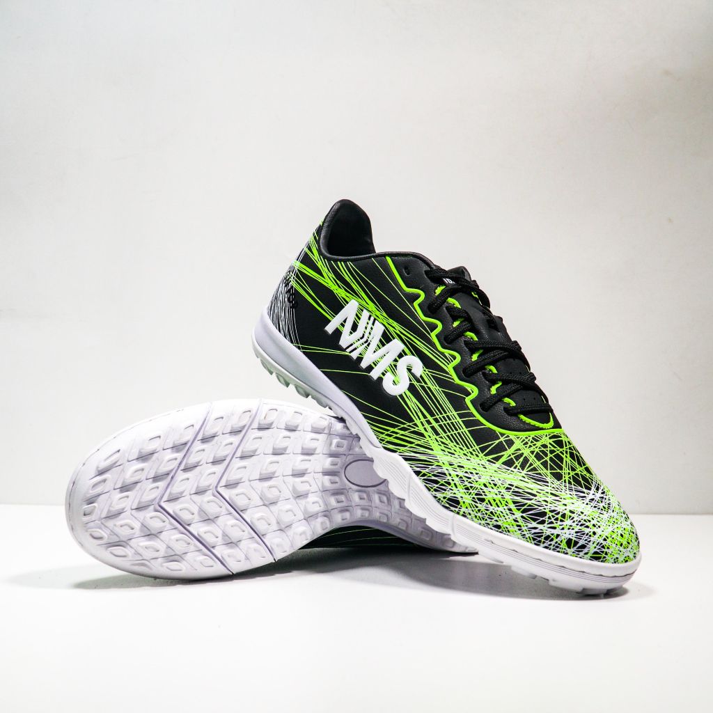 Giày đá bóng NMS SPIDER 2.0 TF - Black/Neon/White SPI2500
