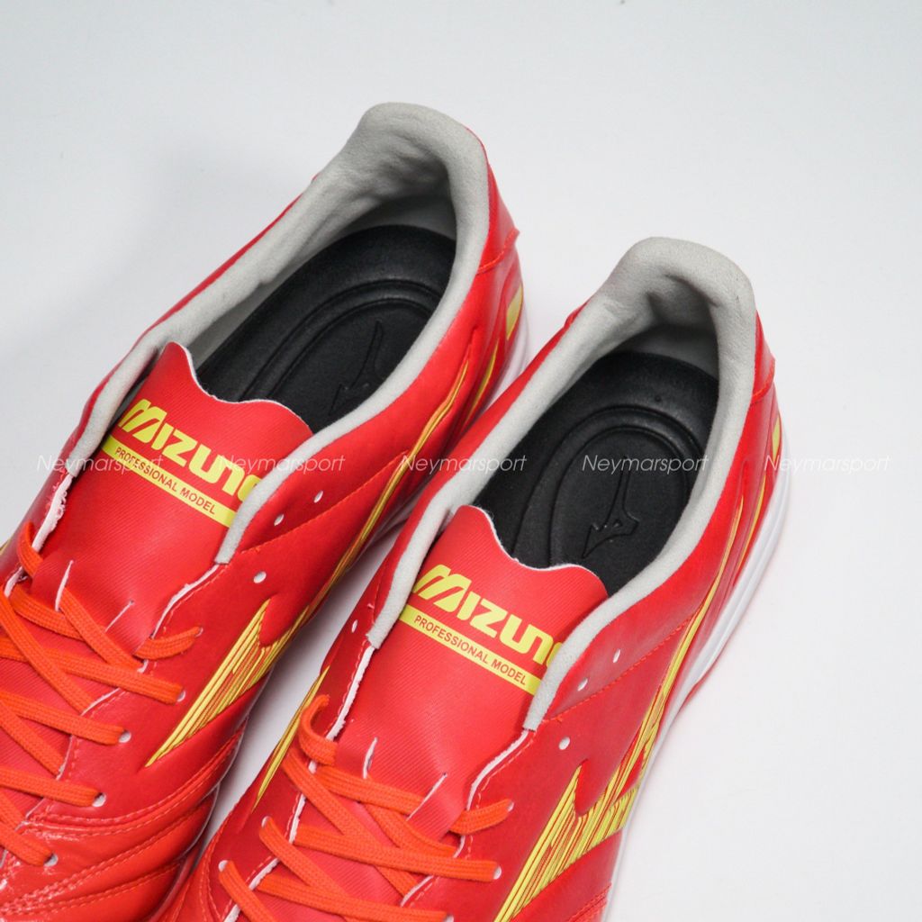 Mizuno Morelia Neo IV Pro TF Release - Red/White/Yellow
