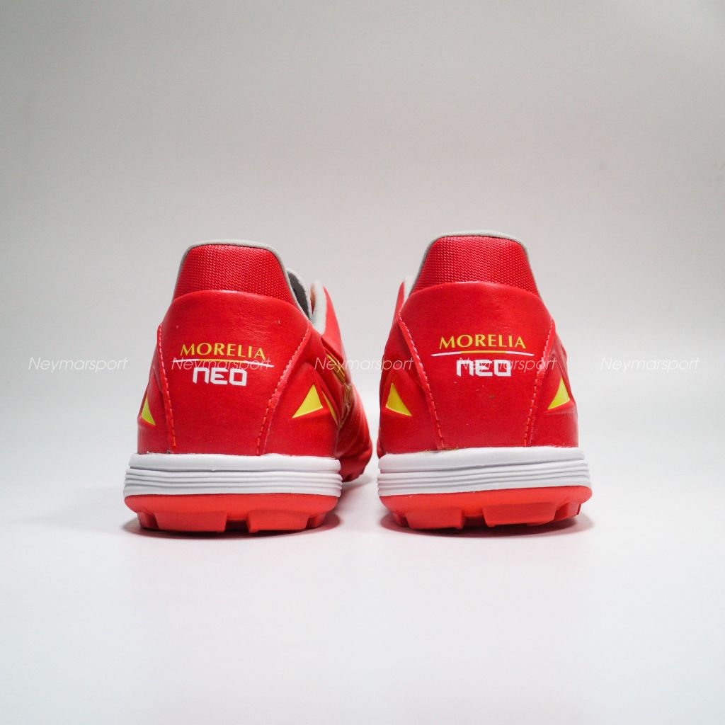 Mizuno Morelia Neo IV Pro TF Release - Red/White/Yellow