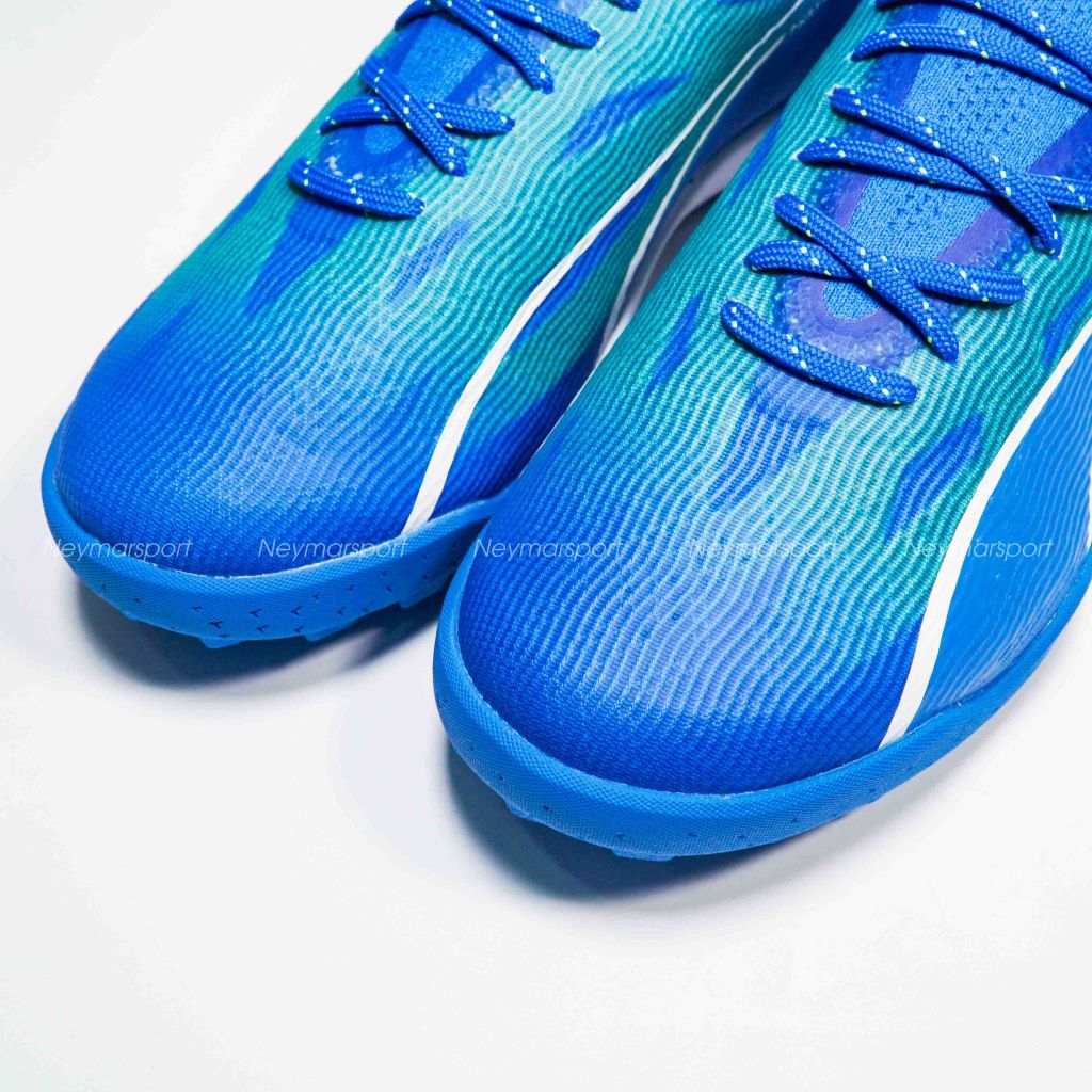 Giày đá bóng PUMA Ultra Ultimate TT Gear Up - Ultra Blue/PUMA White/Pro Green 107502-03