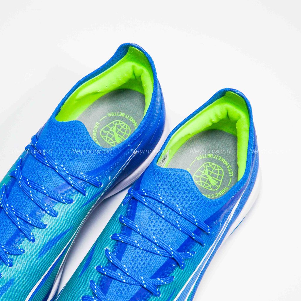 Giày đá bóng PUMA Ultra Ultimate TT Gear Up - Ultra Blue/PUMA White/Pro Green 107502-03